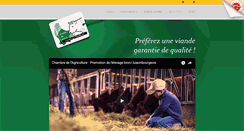 Desktop Screenshot of produitduterroir.lu